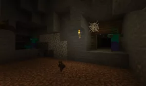 Портал в нижний мир, шахта и спавнер 1.17.1