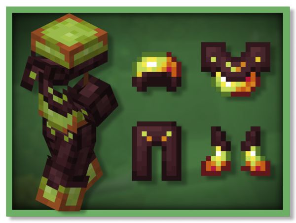 Мод Slimy Stuff для Майнкрафт 1.16.5