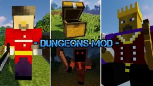 Мод Dungeons 1.16.5, 1.15.2, 1.12.2