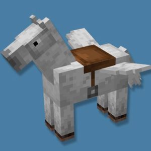 Мод Flying Horse для Майнкрафт 1.16.5