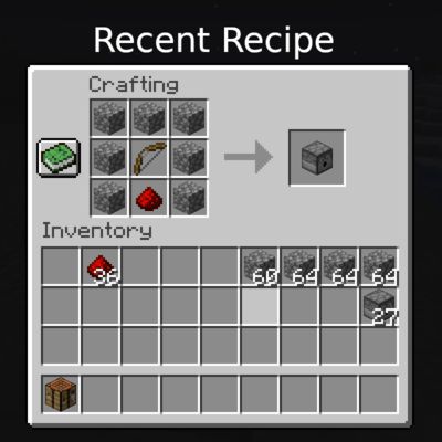 Мод Recent Recipe 1.17.1, 1.16.5