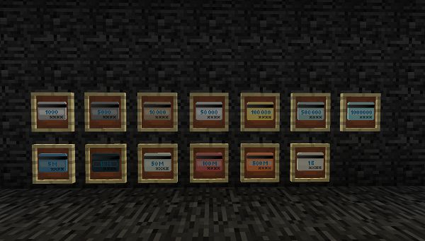 Мод Currency Rebooted 1.16.5 (деньги, монеты, банковские карты) 3 Мод Currency Rebooted 1.16.5 (деньги, монеты, банковские карты)