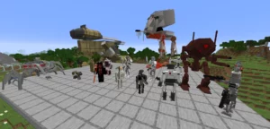 Мод Star Wars Mobs 1.16.5, 1.15.2