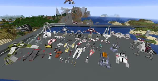 Мод Star Wars Mobs 1.16.5, 1.15.2