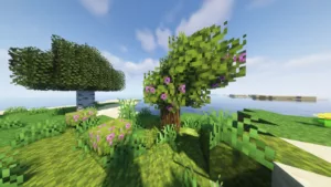 Текстур-пак на красивую листву 1.17.1, 1.16.5, 1.14.4