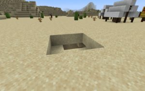 Аванпост в пустыне и портал 1.17.1