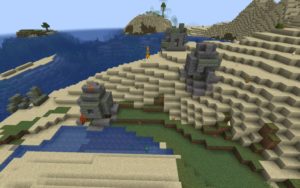 Богатая деревня в саванне и руины 1.17.1, 1.16.5 Богатая деревня в саванне и руины 1.17.1, 1.16.5