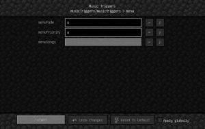 Мод Music Triggers для Майнкрафт 1.12.2
