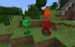 Мод Plants vs Zombies 1.16.5, 1.15.2, 1.12.2