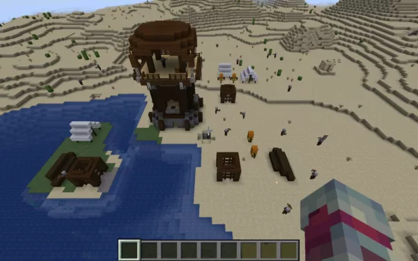 Аванпост в пустыне и портал 1.17.1