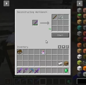 Мод Corail Deconstructing Table 1.17.1, 1.16.5