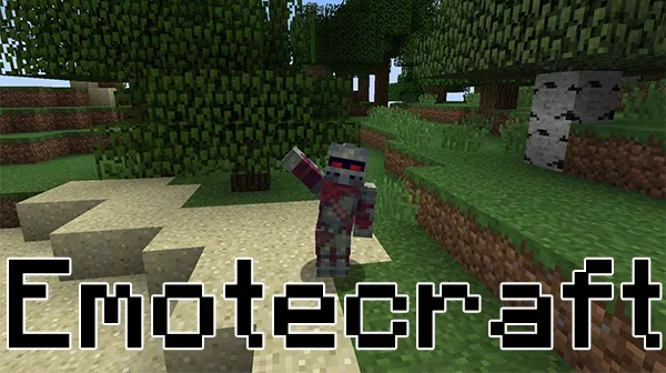 Мод Emotecraft 1.17.1, 1.16.5 (эмоции игрока)