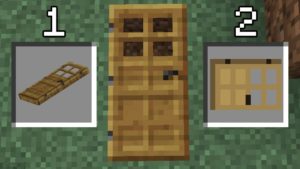 Мод Fallen Doors 1.12.2 (горизонтальные двери)