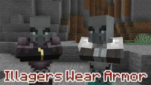 Мод Illagers Wear Armor для Майнкрафт 1.16.5