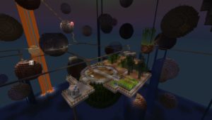 Мод Starry Skies 1.17.1, 1.16.5 (измерение из сфер)