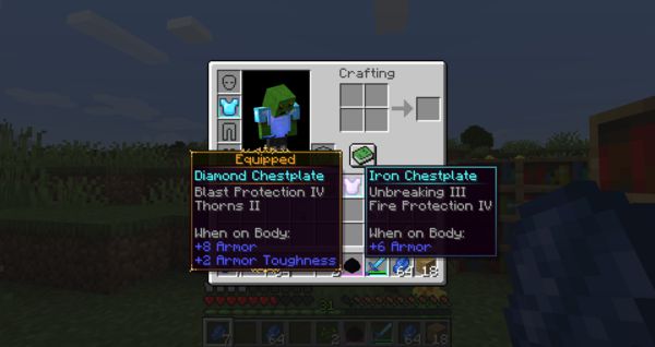 Мод Legendary Tooltips для майнкрафт 1.16.5