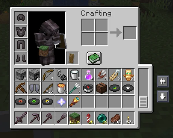 Мод Infinitory 1.17.1 (бесконечный инвентарь и стаки) 1 Мод Infinitory 1.17.1 (бесконечный инвентарь и стаки)