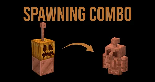 Мод на медного голема - Copper Golem 1.17.1