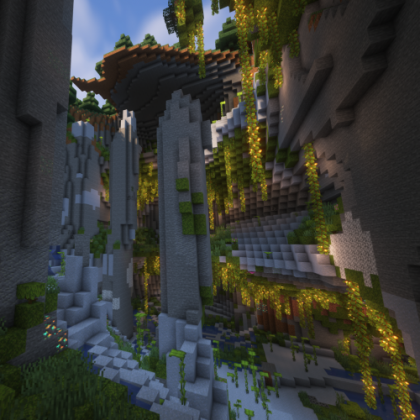 Мод CaveTweaks — улучшенные пещеры Мод CaveTweaks — улучшенные пещеры