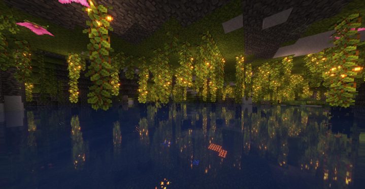 Мод CaveTweaks — улучшенные пещеры Мод CaveTweaks — улучшенные пещеры