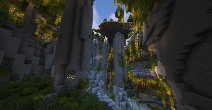 Мод CaveTweaks — улучшенные пещеры Мод CaveTweaks — улучшенные пещеры