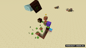 Мод Redstone Dirt — блоки с редстоуном