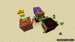 Мод Redstone Dirt — блоки с редстоуном