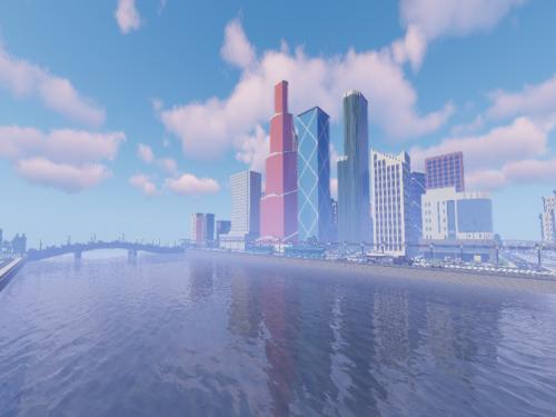 Город Манийск - карта для Майнкрафт