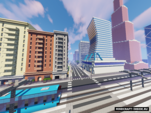 Город Манийск - карта для Майнкрафт