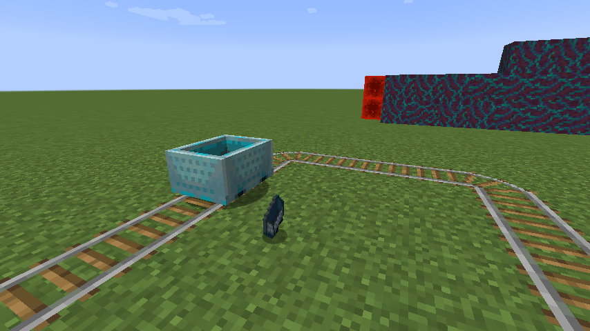 Phantom Minecart — улучшенная вагонетка 1 Phantom Minecart — улучшенная вагонетка