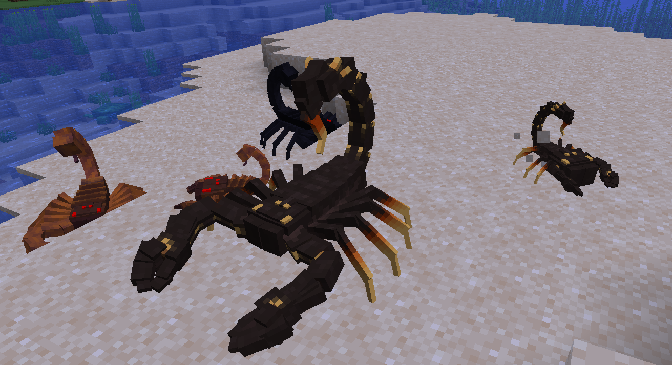 YDM's Scorpions — скорпионы в Майнкрафт 1 YDM's Scorpions — скорпионы в Майнкрафт