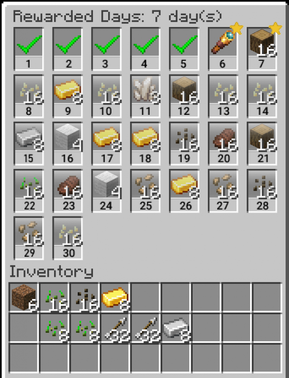 Daily Rewards — ежедневные награды 1 Daily Rewards — ежедневные награды