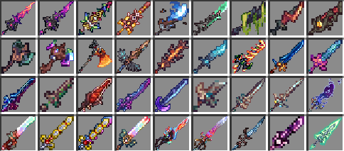 TerrasTools — оружие из Террария 1 TerrasTools — оружие из Террария