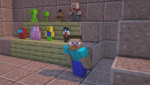 A Man With Plushies - плюшевые игрушки