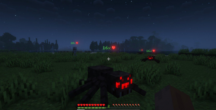 Mob Plaques - отображение здоровья и брони Mob Plaques - отображение здоровья и брони