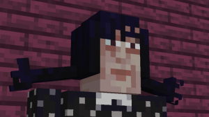 Девочка Уэнсдей: новый босс для вашего мира в Minecraft