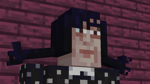 Девочка Уэнсдей: новый босс для вашего мира в Minecraft