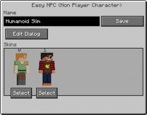Easy NPC - упрощение настройки пользовательских npc