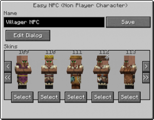 Easy NPC - упрощение настройки пользовательских npc