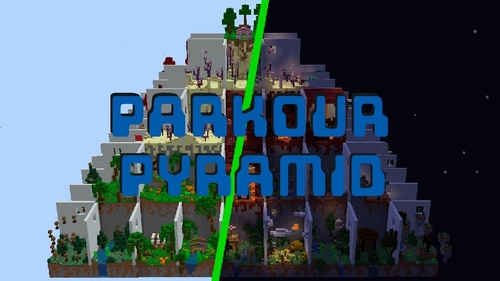 Parkour Pyramid by JaMpEr - карта с паркуром Parkour Pyramid by JaMpEr - карта с паркуром
