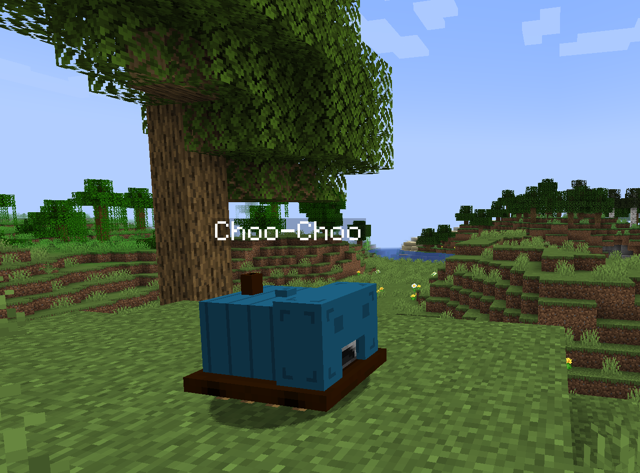 Xannosz's Better Minecarts - локомотивы для железнодорожной дороги 2 Xannosz's Better Minecarts - локомотивы для железнодорожной дороги