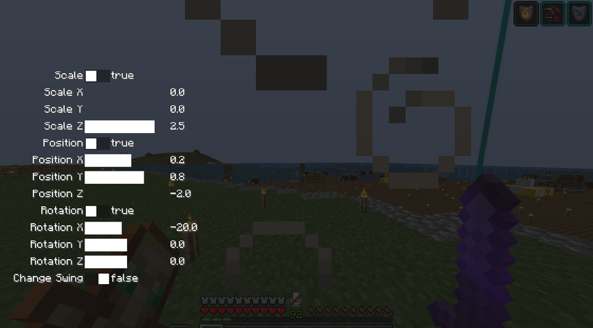 Viewmodel Changer: изменение положения рук на экране