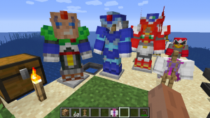 Megaman Armor - сеты брони в стиле Mega Man