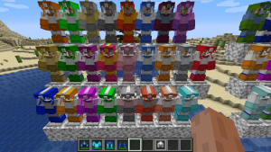 Megaman Armor - сеты брони в стиле Mega Man