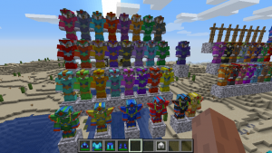 Megaman Armor - сеты брони в стиле Mega Man