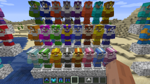 Megaman Armor - сеты брони в стиле Mega Man