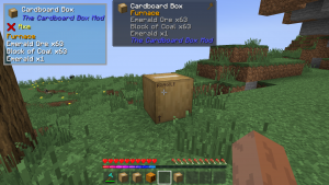 The Cardboard Box Extension - упакуйте, переместите, распакуйте