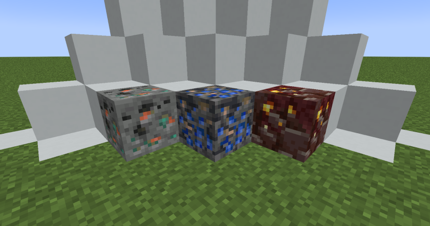 Caceli_Mini Mods: Random Ore - случайные руды 1 Caceli_Mini Mods: Random Ore - случайные руды