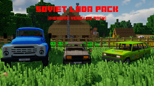 Soviet Lada - Nuckem cars pack: советские автомобили