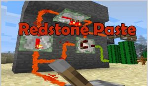 Redstone Paste: липкая редстоун-паста для гибкой передачи сигналов